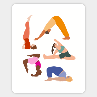 Rainbow Yogis Sticker